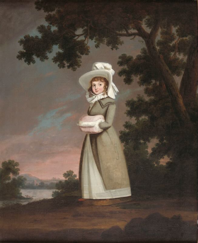 Portrait of Mary Anne St Quintin